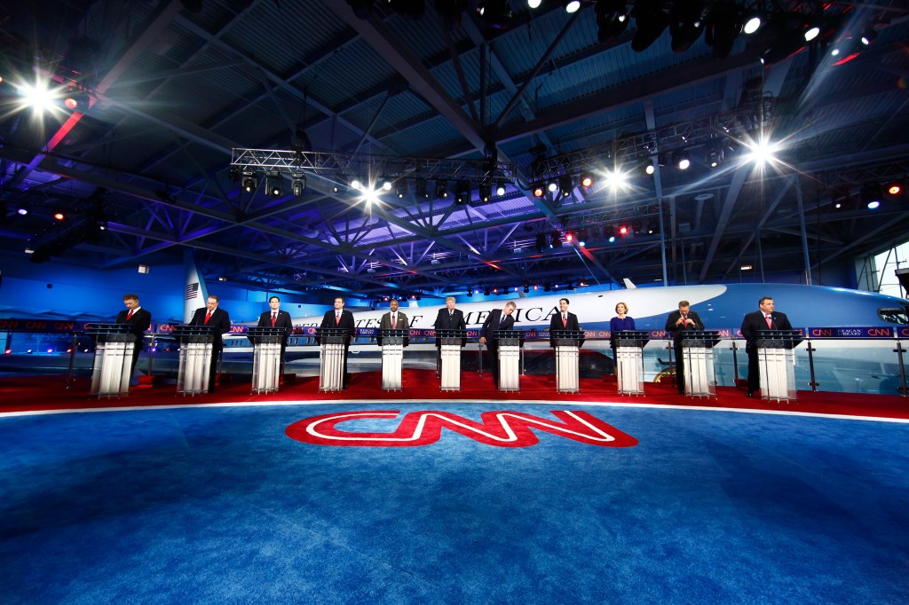 #GOPDebate: Fiorina zählt Trump&nbsp;an